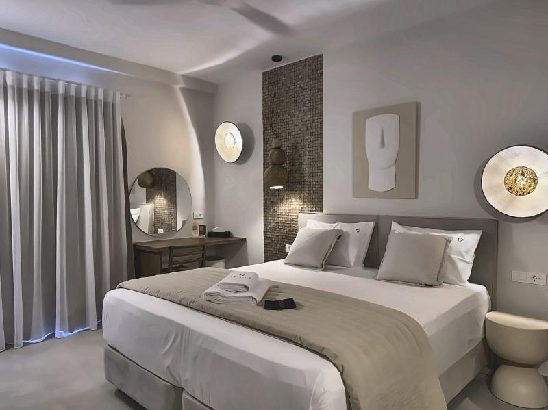 Standard Ground Floor Room with Garden View & Balcony at Armia Experience Hotel, Vári, Sýros